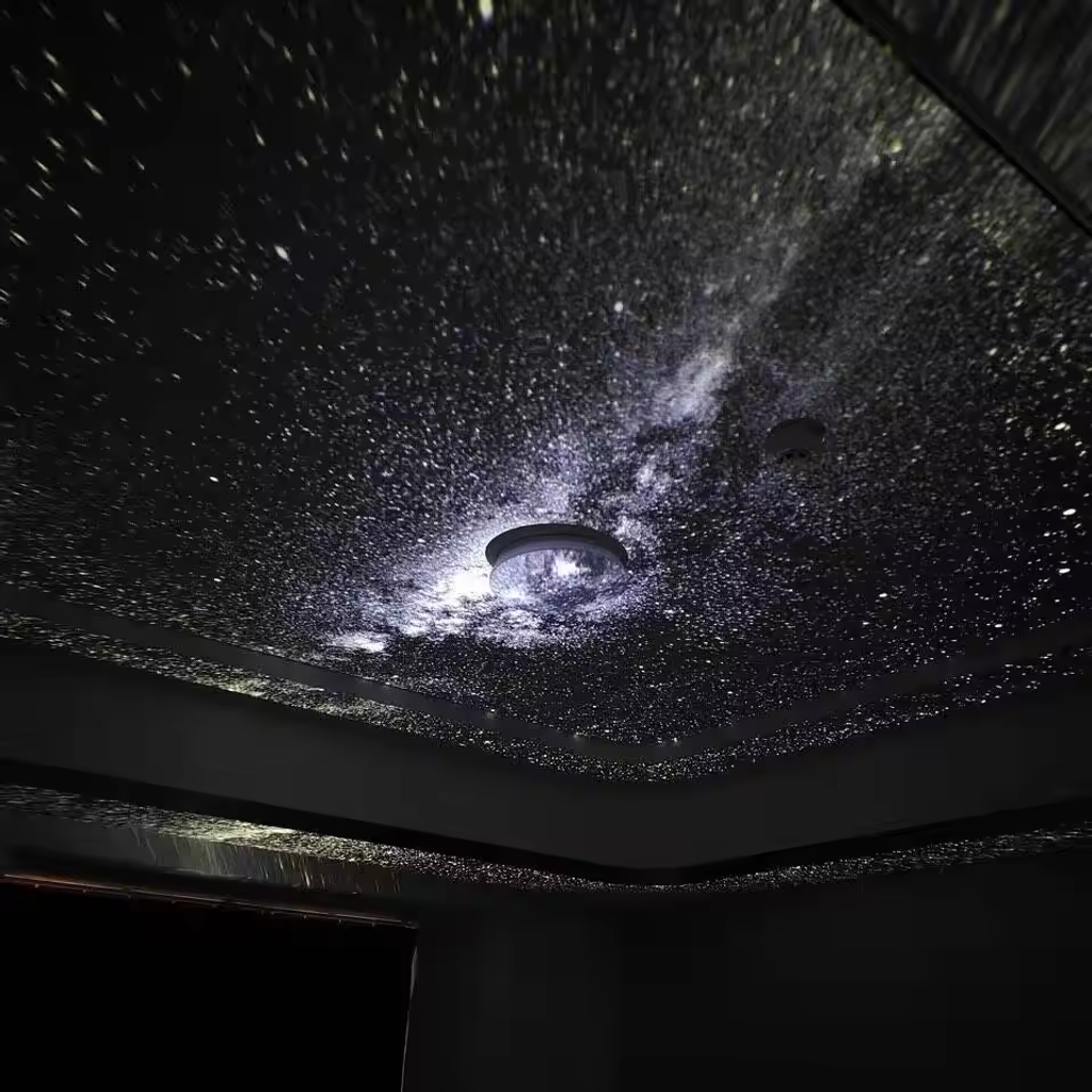HD Smart Dynamic 5D Holographic Night Light Projector