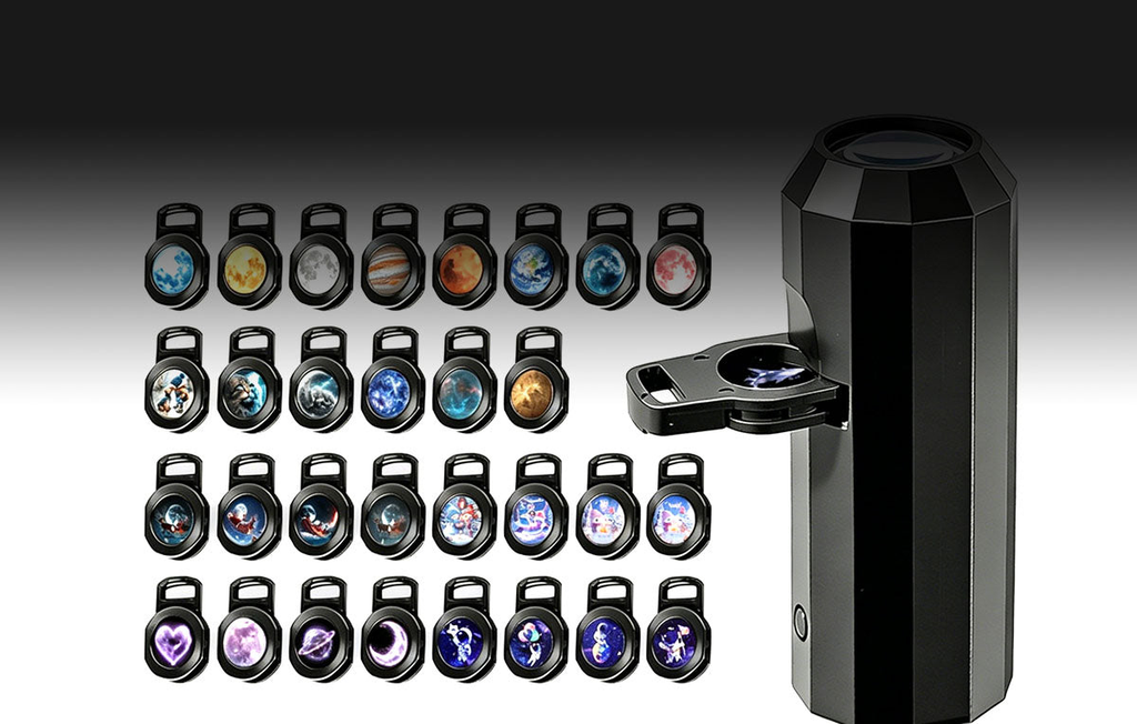 HD Smart Dynamic 5D Holographic Night Light Projector