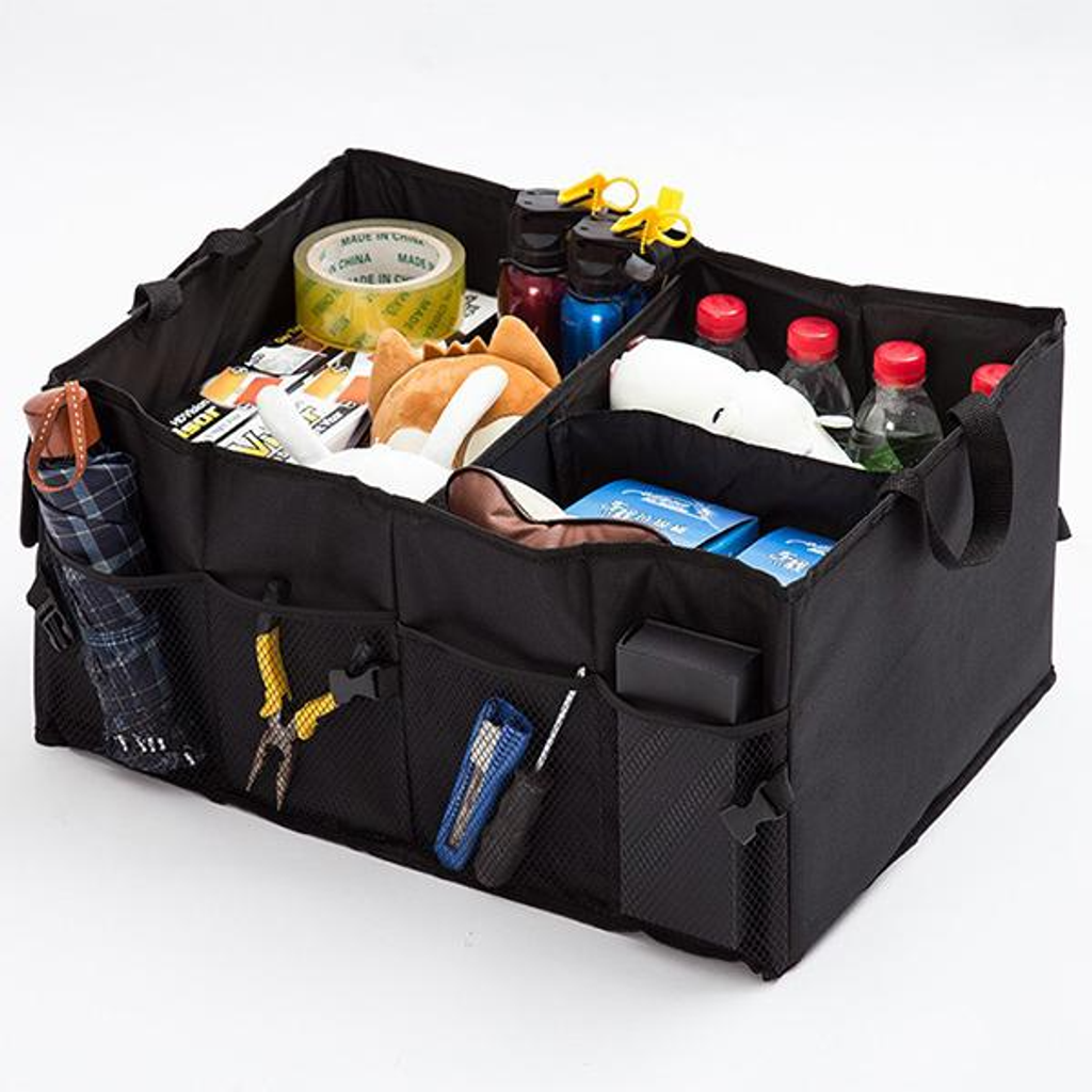 π Heavy Duty Car Trunk Organizer β Foldable Multi-Compartment Storage Solution for SUV, Sedan & Truck